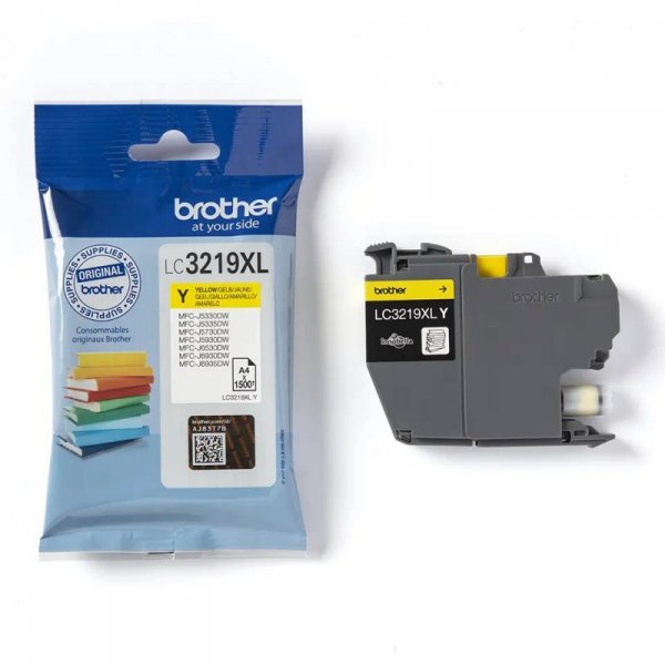 Brother Tusz LC3219XLY YELLOW 1500str do MFC-J53/57/59/65/69xxDW