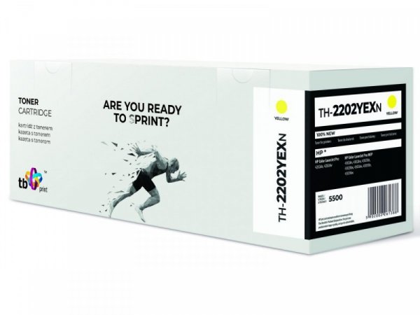 TB Print Toner do HP Color LaserJet Pro 4202 W2202X TH-2202YEXN 100% nowy żółty