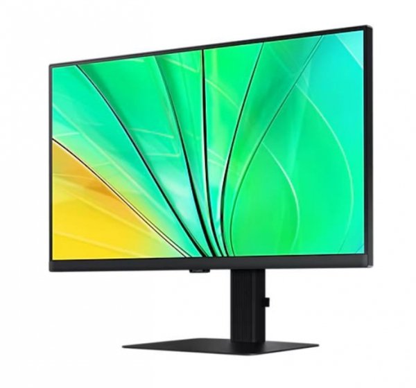 Samsung Monitor 24 cale ViewFinity S60D IPS 2560x1440 WQHD 16:9 1xHDMI 1xDP 3xUSB 3.0 5ms PinP/PbyP 100Hz HAS+PIV płaski 3YOn-Si