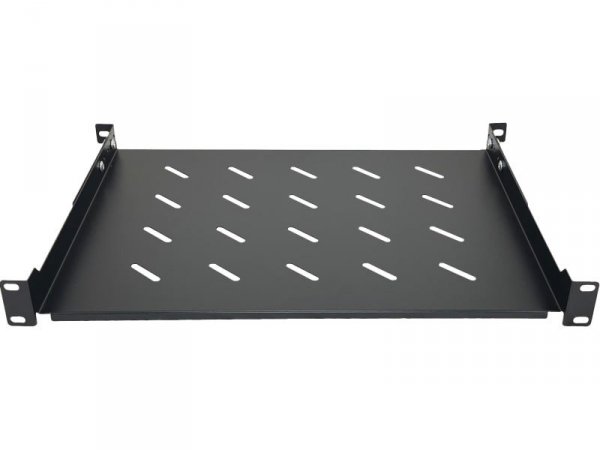 ALANTEC Półka stała 19 cali 1U głębokość 350mm Czarna