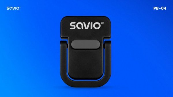 Savio Stopki do laptopa PB-04 czarne