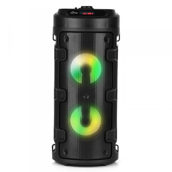 Media-Tech Głośnik PARTYBOX KEG BT MT3165 V2.0 Karaoke/Bluetooth 5.0+EDR/FM/MP3/MicroSD/USB/Equalizer/AUX/Jack 6.3/Pilot/Pasek/U