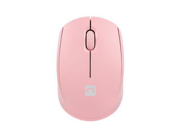 Natec Mysz bezprzewodowa Stork 1600 DPI różowa