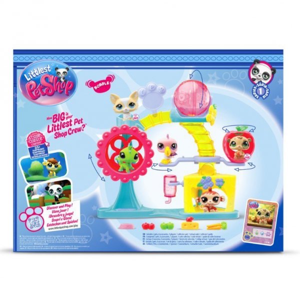 Tm Toys Littlest Pet Shop Zestaw Fabryka zabawy z 2 figurkami