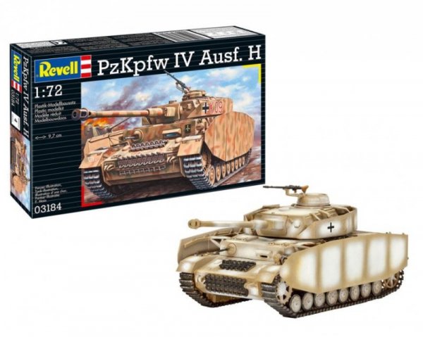 Revell Model plastikowy PZKPFW. IV Ausf H 1/72