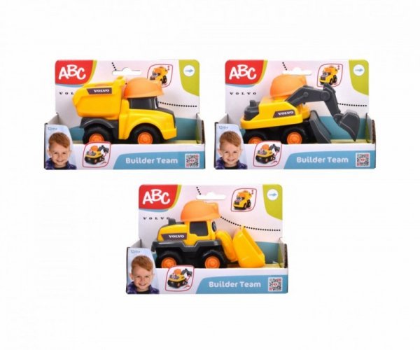 Simba Pojazd budowlany ABC Volvo 3 rodzaj 12 cm