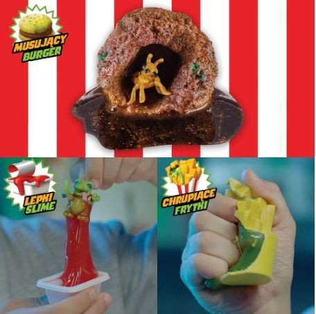 Cobi Zestaw figurek Terror Fried - Obślizgły burger