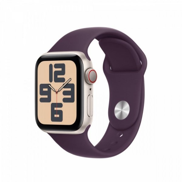 Apple Pasek sportowy w kolorze dojrzałej śliwki do koperty 40 mm - rozmiar S/M