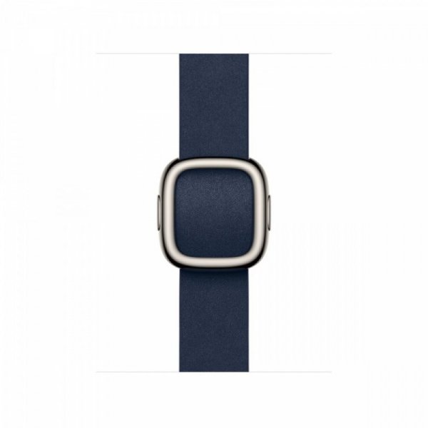 Apple Pasek w kolorze głębinowego błękitu z klamrą nowoczesną do koperty 42 mm - rozmiar S