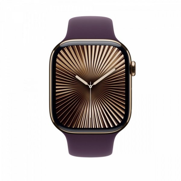 Apple Pasek sportowy w kolorze dojrzałej śliwki do koperty 46 mm - rozmiar M/L