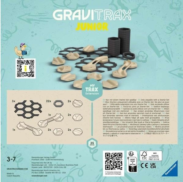 Ravensburger Polska Gravitrax Junior Zestaw Uzupełniający Tory