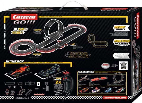 Carrera Tor samochodowy Racing for Glory 5,3m