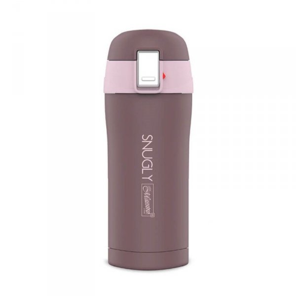 Feel-Maestro Kubek termiczny 300 ml Snugly MR-1643-30E Brązowy
