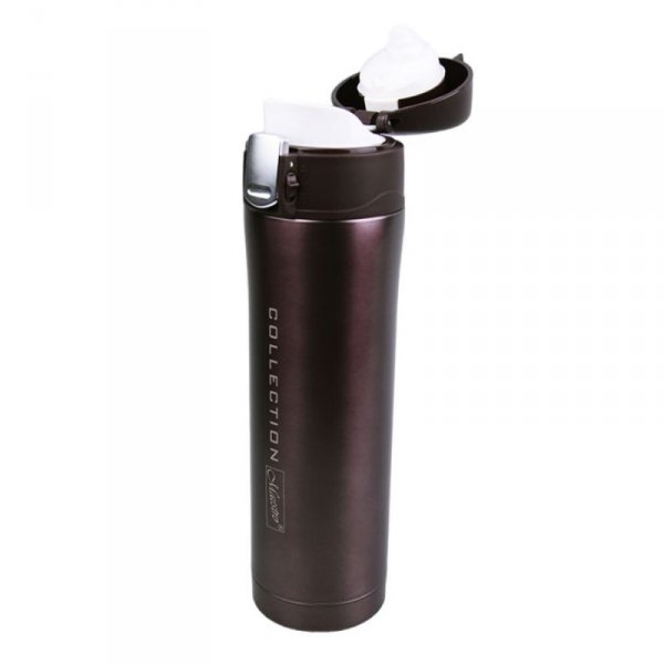 Feel-Maestro Kubek termiczny 450 ml MR-1641-45-Brązowy