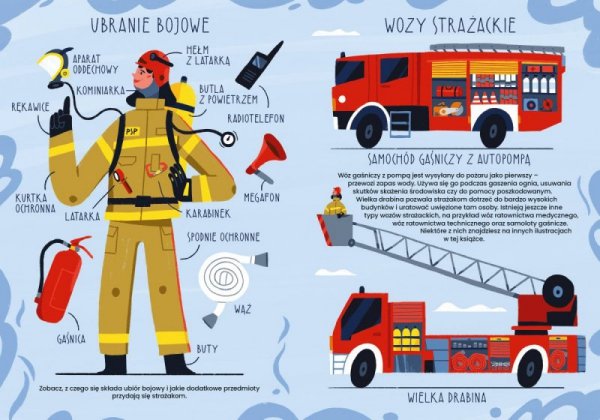 Nasza księgarnia Książeczka Co robią strażacy i strażaczki