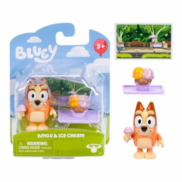 Tm Toys Figurka Bluey Początek zabawy 1-pak asortyment