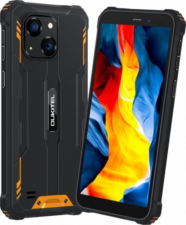 OUKITEL Smartfon G2 6&quot; 4/64GB 6300 mAh DualSIM pomarańczowy