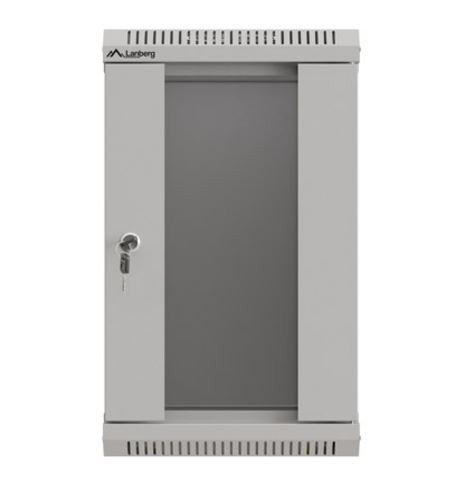 Lanberg Szafa instalacyjna rack wisząca 10 cali 9U 300x300 szara