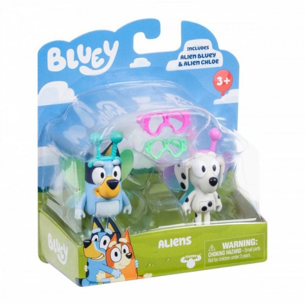 Tm Toys Zestaw figurek Bluey 2-pak Baby Bluey i Chloe