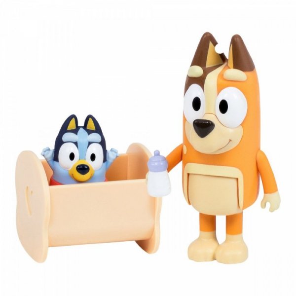 Tm Toys Zestaw figurek Bluey 2-pak Baby Bluey i Chilli