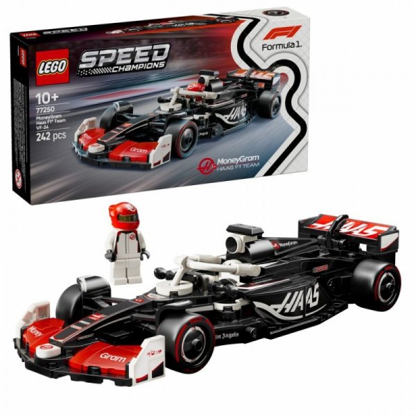 LEGO Klocki Speed Champions 77250 Bolid F1 MoneyGram Haas Team VF-24