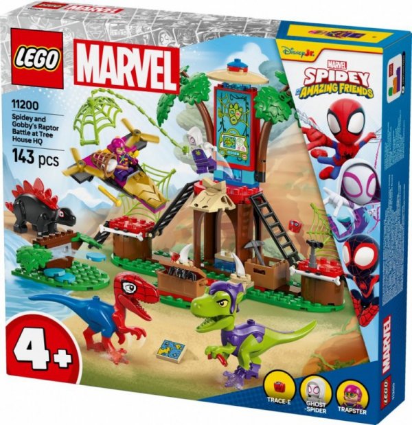 LEGO Klocki SPIDEY 11200 Bitwa Spidey&#039;ego i Gobby&#039;ego przy domku na drzewie