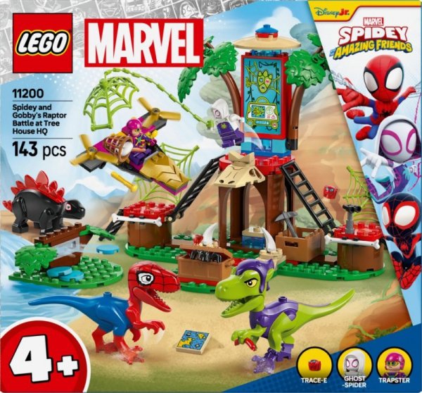 LEGO Klocki SPIDEY 11200 Bitwa Spidey&#039;ego i Gobby&#039;ego przy domku na drzewie