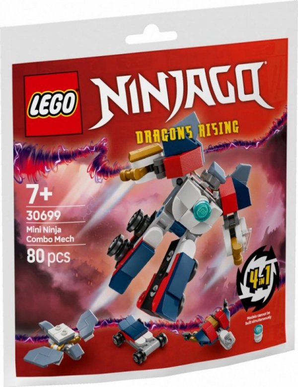 LEGO Klocki Polybag Display MIX 52 sztuki