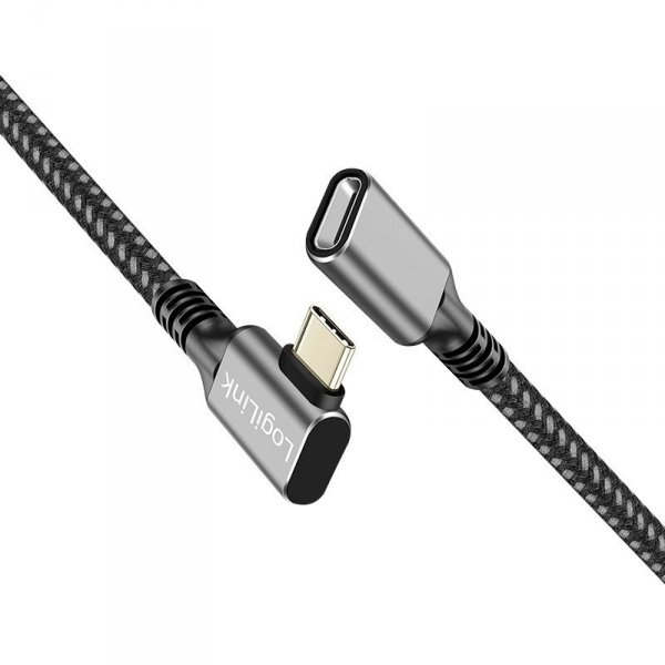 LogiLink Kabel USB3.2 gen2 TypeC do USB-C/F, PD, 1m