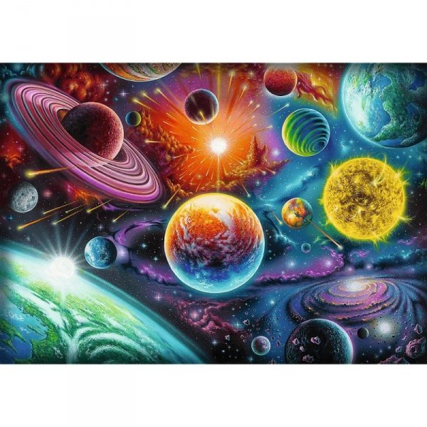 Trefl Puzzle 1000 elementów DreamScapes Kosmiczna przygoda