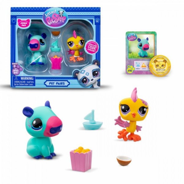 Tm Toys Figurka Littlest Pet Shop 2-pak