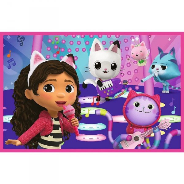 Trefl Puzzle 2x24 elementy Gabby zabawy z Gabi