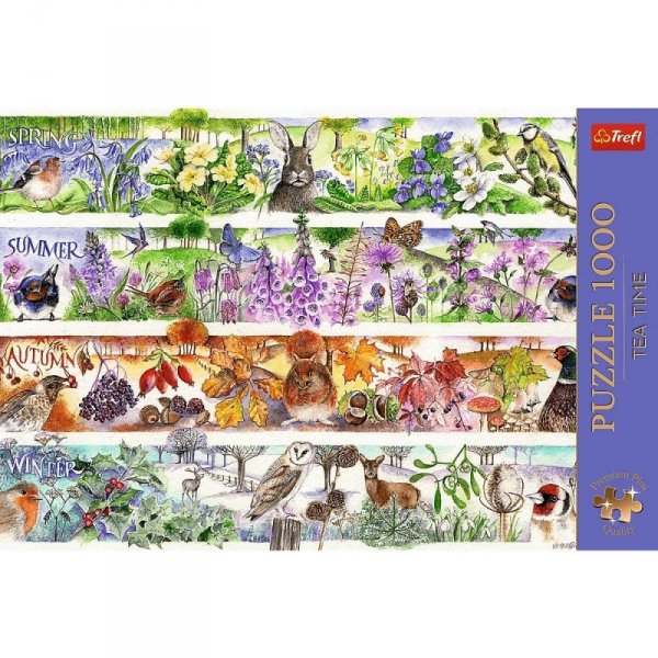 Trefl Puzzle 1000 elementów Premium Cztery pory roku