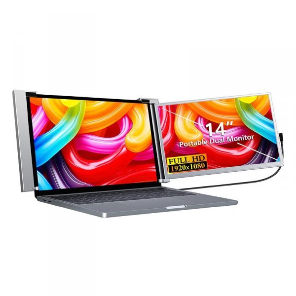 Extralink Przenośne monitory do laptopa Smart Life S14  14&#039;&#039; 2 monitory,  IPS,1920x1200