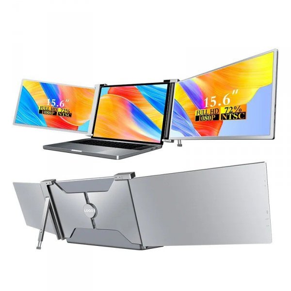 Extralink Przenośne monitory do laptopa Smart Life S9 15,6 &#039;&#039; 2 monitory, IPS, 1920x1080