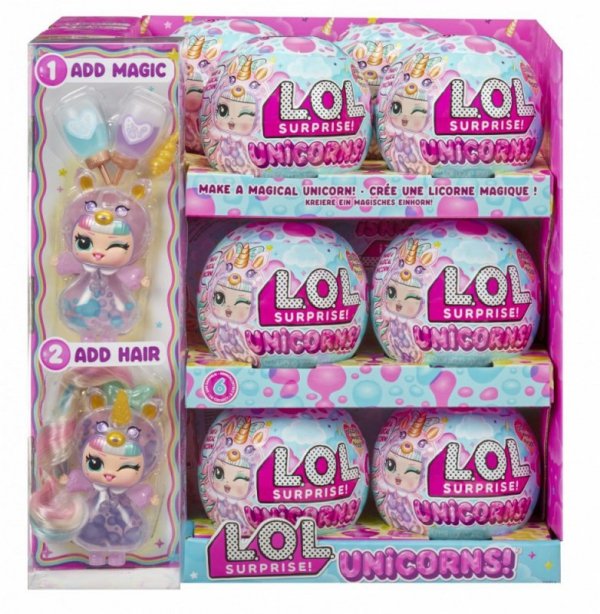 MGA Lalka L.O.L. Surprise Jednorożec Display 12 sztuk