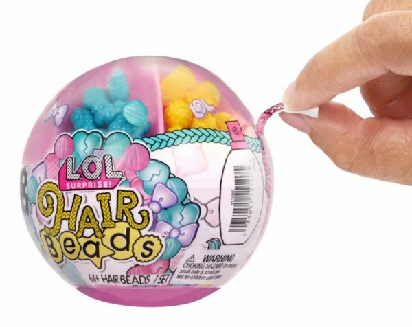 MGA Lalka L.O.L. Surprise Hair Beads Tots Display 33 sztuki
