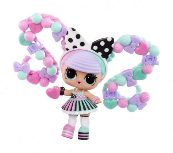 MGA Lalka L.O.L. Surprise Hair Beads Tots Display 33 sztuki