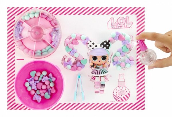 MGA Lalka L.O.L. Surprise Hair Beads Tots Display 12 sztuk
