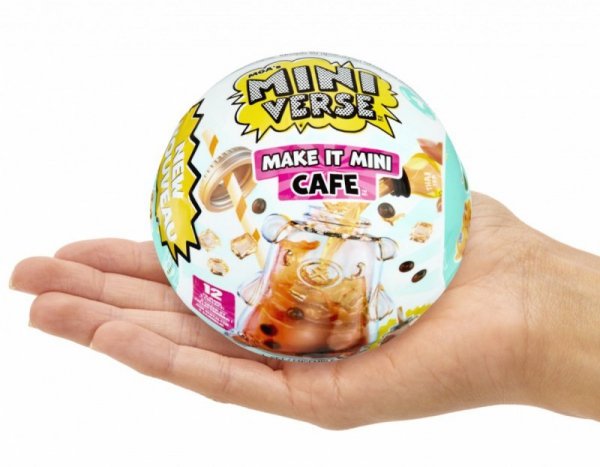 MGA Figurki Miniverse Make It Mini Foods: Cafe Display 24 sztuki