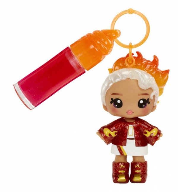 MGA Lalka Yummiland Lip Gloss S2, Amber Cinnamon