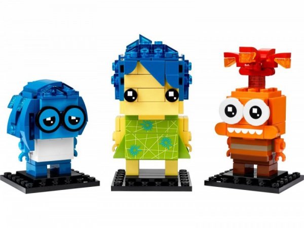 LEGO Klocki BrickHeadz 40749 Radość, Smutek i Strach