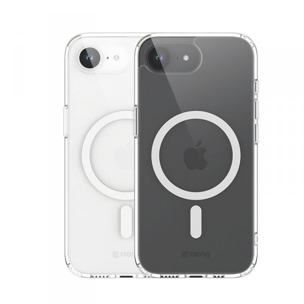 CRONG Clear MAG Cover - Etui iPhone 16e MagSafe Przezroczystye