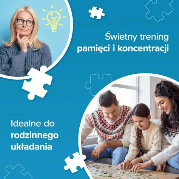 Trefl Puzzle 300 elementów EasyPiece Znaczki pocztowe; dla seniora