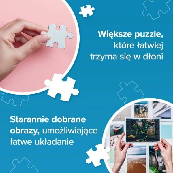 Trefl Puzzle 300 elementów EasyPiece Poranek w kuchni; dla seniora
