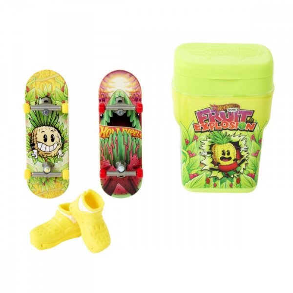 Hot Wheels Zestaw Deskorolka Skate Fire Spice