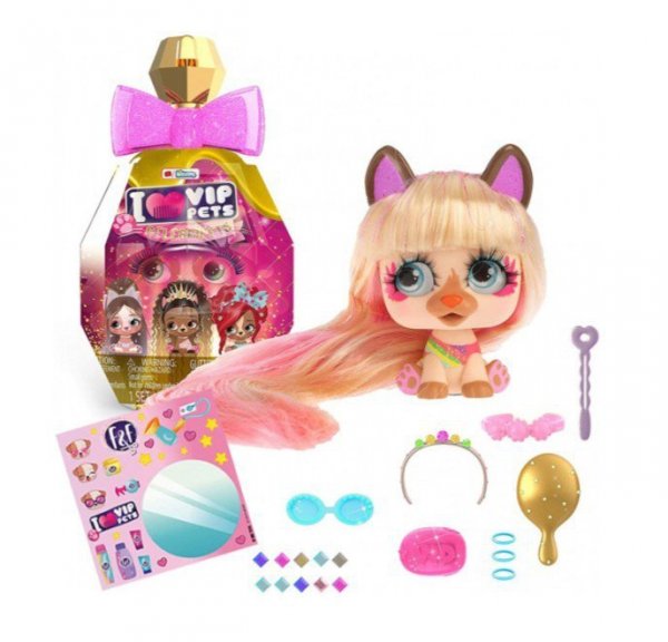 Tm Toys Zestaw VIP Pets Lalka piesek niespodzianka