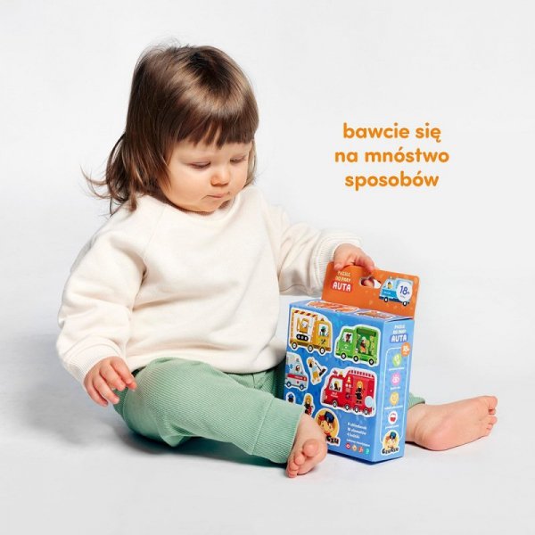 CzuCzu Układanka Puzzle do pary - Auta