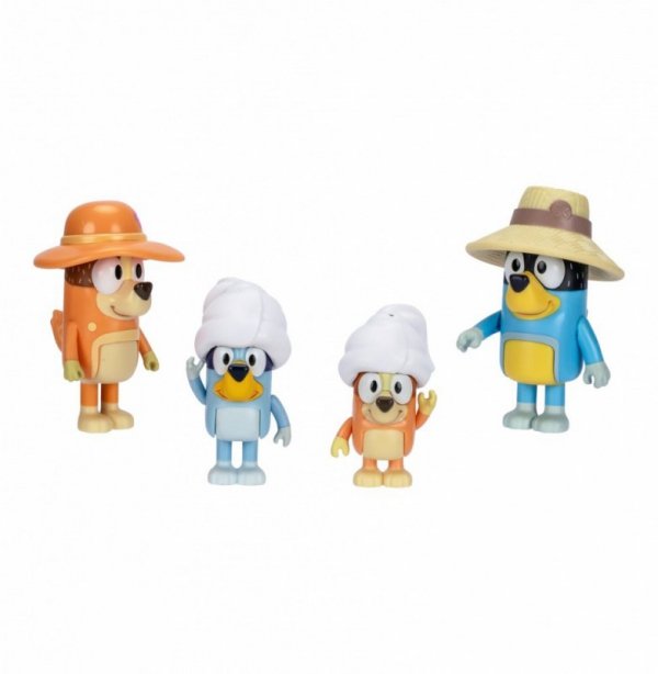 Tm Toys Zestaw figurek Bluey Rodzinna wycieczka