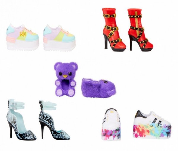 MGA Akcesoria Rainbow High Buty asortyment 1 sztuka
